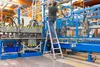 Hymer Stufenstehleiter mit Plattform, einseitig begehbar, 5 Produktbild-Vorschau 3