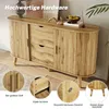 Merax Sideboard mit 2 Schiebetüren und 2 Schubladen, Produktbild-Vorschau 8