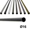 MDEKOR Metallrohr für Gardinenstange, 16 mm, Edelstahl, 140 Produktbild-Vorschau 1