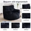 Sitzsack mit Cordbezug 100x94x70 cm | Memory-Schaum-Flocken Produktbild-Vorschau 4