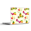 MuchoWow® Laptop Aufkleber Sticker Cover Karneval - Masken Produktbild-Vorschau 1