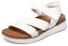 Skechers Lifted Comfort 163252-WHT, sandalias, para mujer, Vista previa de la imagen del producto 5