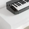vidaXL Pied de piano Blanc 120 x 32 x 64 cm Bois composite Voir les images du produit 4