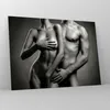 Bilder auf glas - Frau Mann Nackt Paar - 70x50cm - Produktbild-Vorschau 4