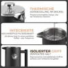 Coffee Fox Luxe French Press, 350 ml, zwart. Dubbelwandige Productafbeelding-voorbeeld 4