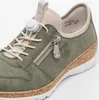 Rieker scarpe da ginnastica slip-on da donna verde salvia Anteprima dell’immagine prodotto 48