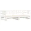 vidaXL Letto da giorno allungabile bianco 2x(90x200) cm in Anteprima dell’immagine prodotto 7