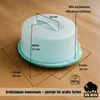 BigDean Tortenbehälter mit Kühlakku Kuchen Transportbox mit Produktbild-Vorschau 3