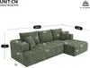 Merax L-förmiges 3-Sitzer Ecksofa, Modulares Cloud-Sofa, Produktbild-Vorschau 5