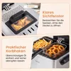 FRITEUSE COSTWAY 5L 2000W, friteuse en acier inoxydable Voir les images du produit 6