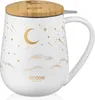 600 ml Teetasse mit Sieb und Deckel - Keramik Teebecher Set Produktbild-Vorschau 1
