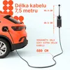 EV nabíjecí kabel AMPEREPOINT Typ 2 16A 3,7kW 7,5M Přenosná Náhled obrázku produktu 9