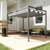 Outsunny Pergola Pavillon Terrassenüberdachung mit Produktbild-Vorschau 7