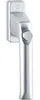 HOPPE Fenstergriff London mit Druckknopf AL F1 Silber Produktbild-Vorschau 2