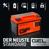Gel-Batterie GP-PRO GTX7A-BS 12 V 7 Ah 105 A Rollerbatterie Produktbild-Vorschau 2