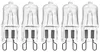 Modee G9 Halogen-Kapsellampe 28W 350lm 2700K warmweiß 5 Produktbild-Vorschau 1