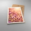 Gerahmtes Poster - Rahmen in heller Eiche - Wiese Blumen Produktbild-Vorschau 3