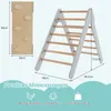 GOPLUS Dreieckige Kletterleiter mit Rampe, Kletterdreieck Produktbild-Vorschau 9