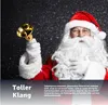 1x Weihnachtsglocke Nikolausglocke, Gold Glocke - Produktbild-Vorschau 3