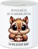 Ich bin ja nicht blöd Trauriges Eichhörnchen Spardose Doof Produktbild-Vorschau 1