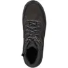 A top-down view of a single men's boot. Produktbild-Vorschau
