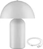 Petite lampe de table rétro KADE, dimmable - blanc Voir les images du produit 1