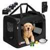 Faltbare Hundebox XL 80x58x56cm, Robuste Transportbox Auto Produktbild-Vorschau 1