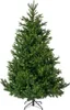 A full shot of a green artificial Christmas tree on a white background. Podgląd zdjęcia produktu
