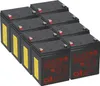 CSB-SCD43  kompatibler Akkusatz geeignet für APC RBC43 Plug Produktbild-Vorschau 1