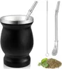 Yerba Mate Tassen-Set, doppelwandige Tasse aus Edelstahl in Produktbild-Vorschau 2