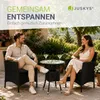 Juskys Polyrattan Balkon Set Bayamo 2 Personen – Tisch mit Produktbild-Vorschau 8