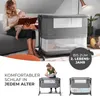 A mother reading to her baby next to a crib, with additional product images and text. Náhled obrázku produktu