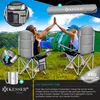 KESSER® Campingstuhl faltbar bis 150 kg Angelstuhl Produktbild-Vorschau 8