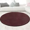 Teppich Uni Modern in dunklem Weinrot Größe - 240 x 340 cm Produktbild-Vorschau 2