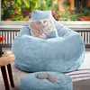 Green Bean® Sitzsack mit Hocker aus Cord - Sitzsäcke für Produktbild-Vorschau 7