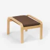 Hocker Nordisches Design Pouf Fußhocker aus Stoff mit Produktbild-Vorschau 1