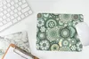 MuchoWow® Mauspad Mousepad Blumen - Grün - Muster 23x19 cm Produktbild-Vorschau 6