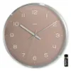 Hama Fiji, Wand, Funkgesteuerte Uhr, Kreis, Pink, Silber, Produktbild-Vorschau 3