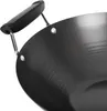Wok antiaderente Kitchen Craft con fondo piatto Acciaio al Anteprima dell’immagine prodotto 5