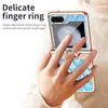 Etui pour Samsung Galaxy Z Flip 5 Etui en cuir galvanisé de Voir les images du produit 4