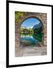MuchoWow® Gerahmtes Poster Aussicht - Berg - Landschaft - Produktbild-Vorschau 1