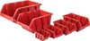 20X stohovací boxy MG20 červené úložné boxy Třídicí boxy Náhled obrázku produktu 9
