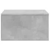 vidaXL Druckerständer Betongrau 49x40x22,5 cm Holzwerkstoff Produktbild-Vorschau 6