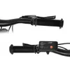 Close-up of bicycle handlebars with controls and display. Produktbild-Vorschau