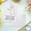 Mr. & Mrs. Panda Grußkarte Fechten Eleganz - Weiß - Produktbild-Vorschau 3