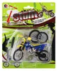 Fingermotorrad mit Zubehör Metall/Kunststoff 12cm 2 Farben Produktbild-Vorschau 2