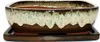 Bonsai-Schale mit Unterteller Gr. 6 Braun-Beige rechteckig Produktbild-Vorschau 1