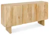 Sideboard JOYA 150 cm aus Mangoholz mit 3 Türen - Natur Produktbild-Vorschau 4