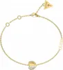 Damen Gold Guess Zirkonia Herz Armband Produktbild-Vorschau 1
