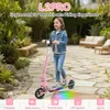 Elektroscooter Für Kinder Alter 6-14 mit LED, Einstellbare, Produktbild-Vorschau 2